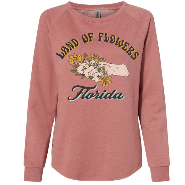Land of Flowers Florida Crewneck Sweatshirt