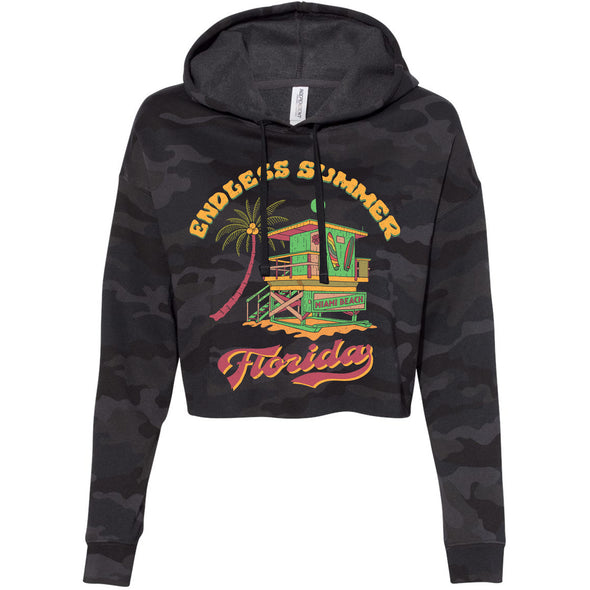 Endless Summer Florida Cropped Hoodie