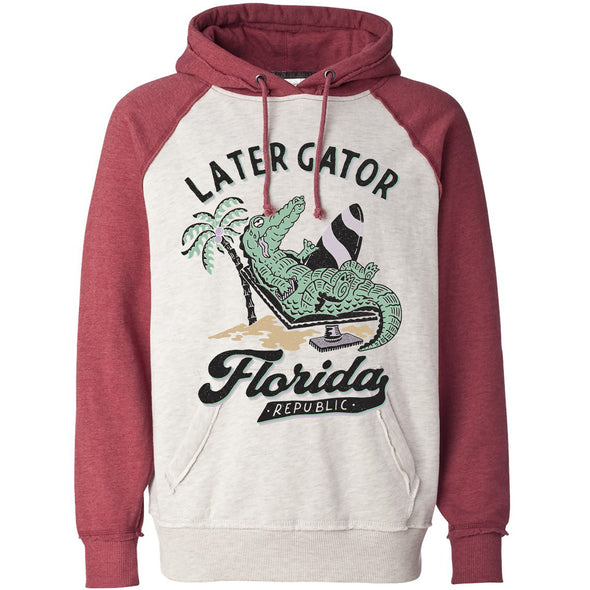 Later Gator Florida Raglan Hoodie