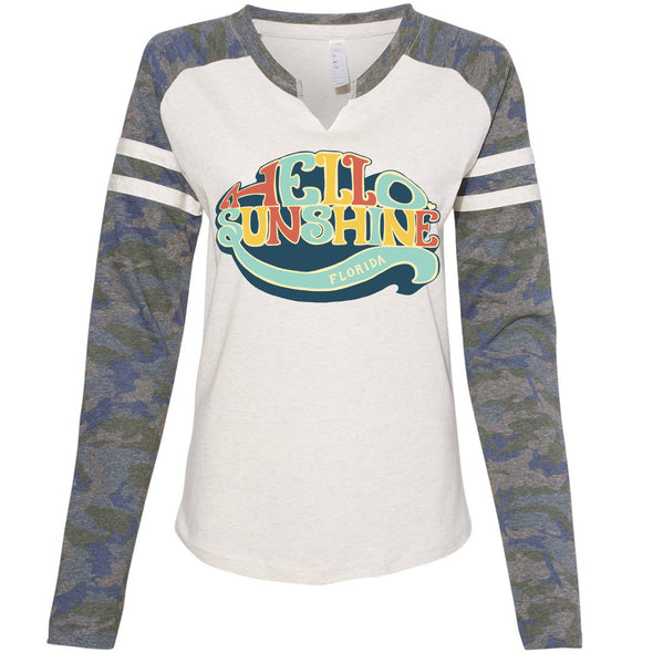 Hello Sunshine Florida Varsity Sweater