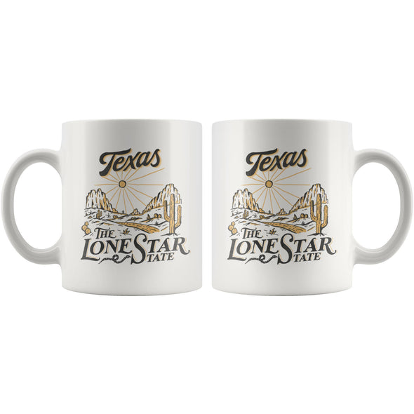 Lonestar Texas Ceramic Mug-CA LIMITED