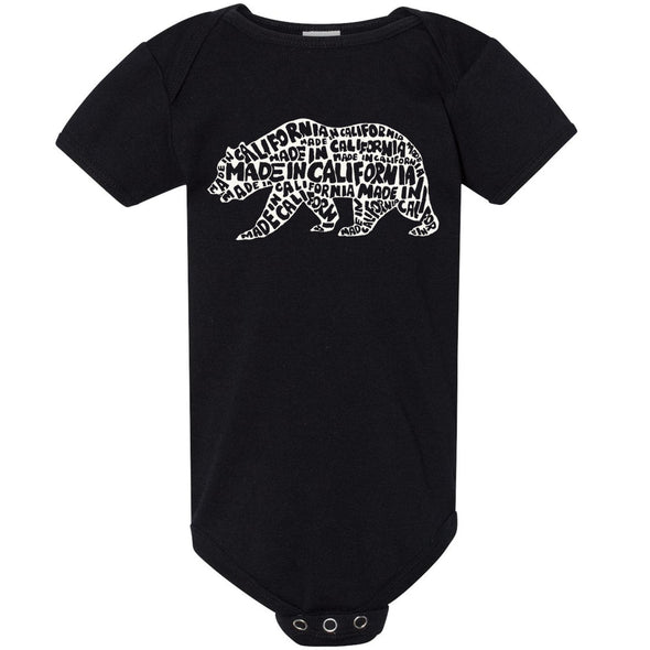 Made In California Bear Baby Onesie-CA LIMITED