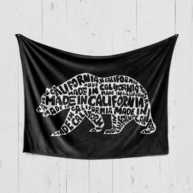 Made In California Bear Blanket-CA LIMITED