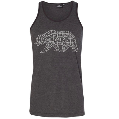 Made in California Bear Men's Tank-CA LIMITED