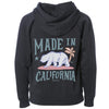 Made in California Raglan Toddlers Zip Up Hoodie-CA LIMITED