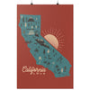 Map CA Love Red Poster-CA LIMITED