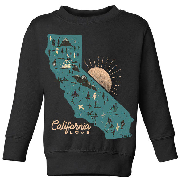 Map CA Love Toddlers Sweater-CA LIMITED