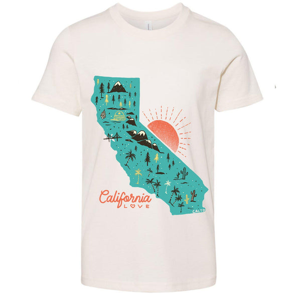Map CA Love Youth Tee-CA LIMITED
