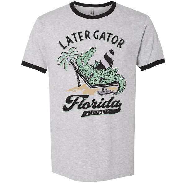 Later Gator Florida Ringer Tee
