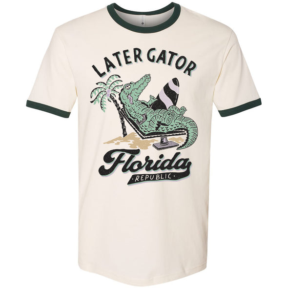 Later Gator Florida Ringer Tee