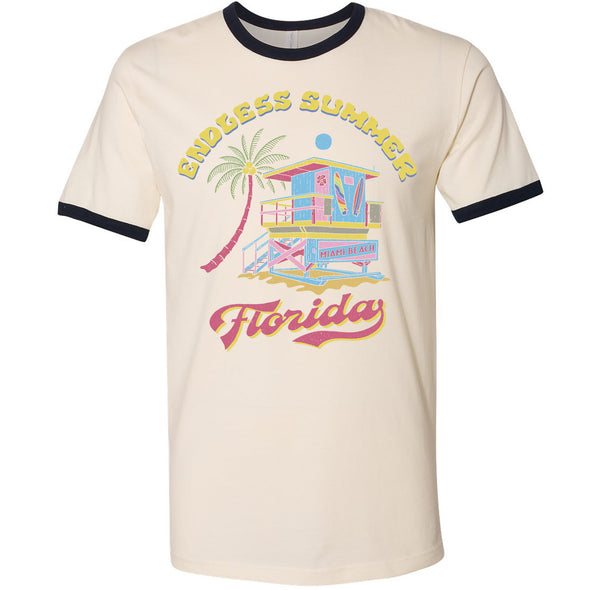 Endless Summer Florida Ringer Tee