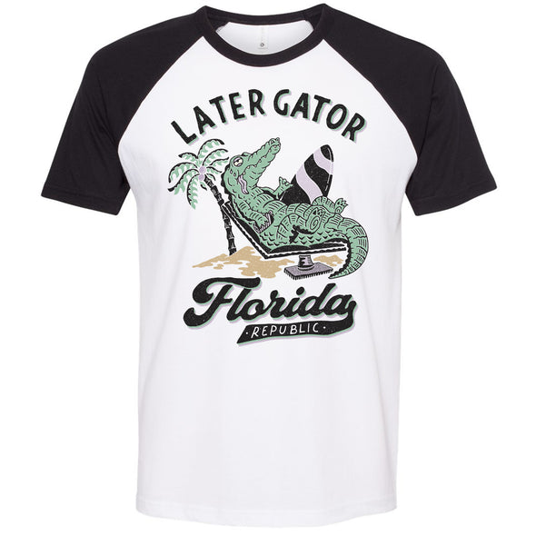 Later Gator Florida Raglan Tee