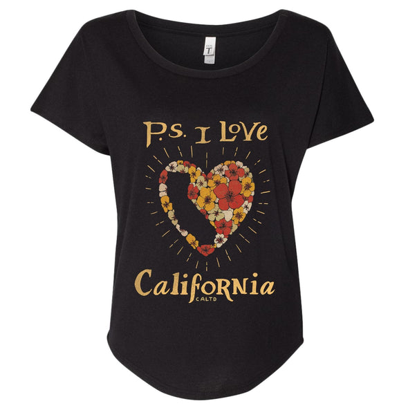 PS I Love California Dolman-CA LIMITED