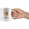 P.S. I Love California Mug-CA LIMITED