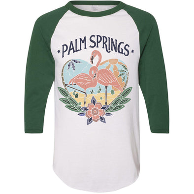 Palm Springs Baseball Tee-CA LIMITED