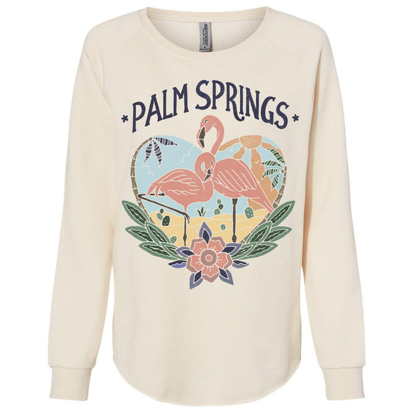 Palm Springs Crewneck Sweatshirt-CA LIMITED