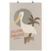 Pelican Paradise Cream Poster-CA LIMITED