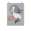 Pelican Paradise Grey Poster-CA LIMITED