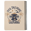 Pier Pressure Cream Spiral Notebook-CA LIMITED