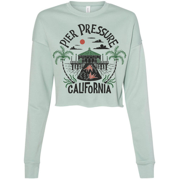 Pier Pressure Cropped Sweater-CA LIMITED