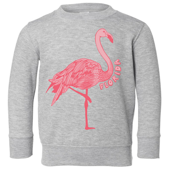 Flamingo Florida Toddlers Sweater