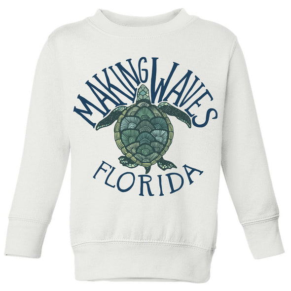 Sea Turtle Florida Toddlers Sweater