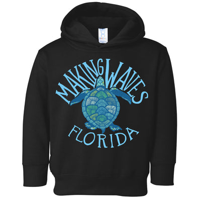 Sea Turtle Florida Toddlers Hoodie