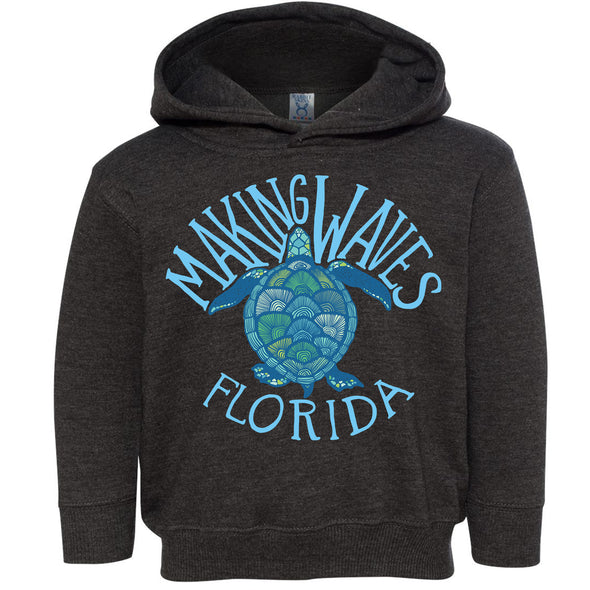 Sea Turtle Florida Toddlers Hoodie