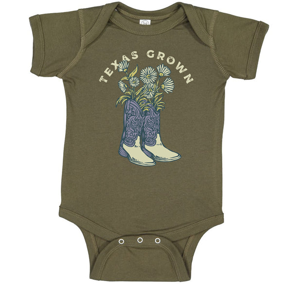 Texas Grown Baby Onesie