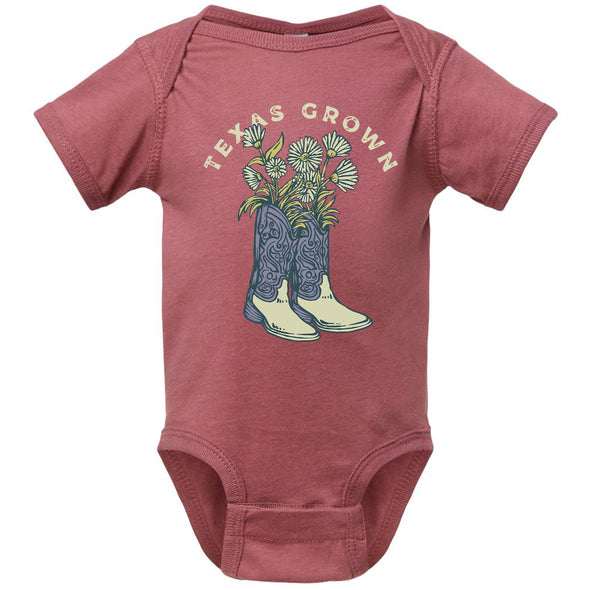 Texas Grown Baby Onesie