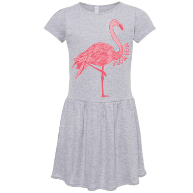 Flamingo Florida Toddlers Dress