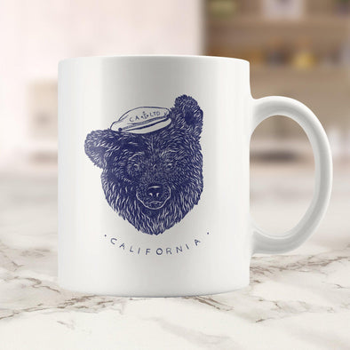 Sailor Bear Blue Mug-CA LIMITED