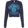 Sea Turtle FL Cropped Sweater-CA LIMITED