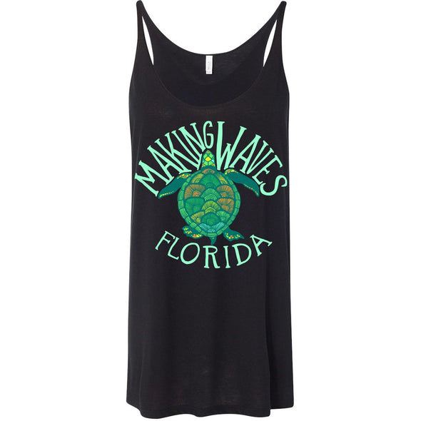 Sea Turtle FL Flowy Tank-CA LIMITED