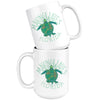 Sea Turtle FL Green Ceramic Mug-CA LIMITED