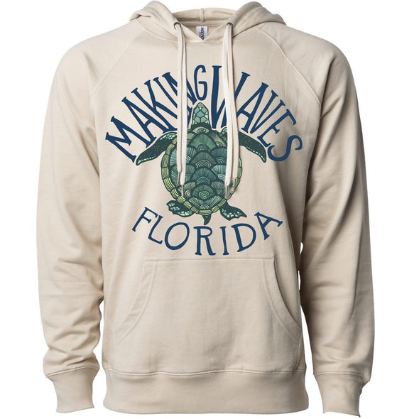 Sea Turtle FL Raglan Hoodie-CA LIMITED