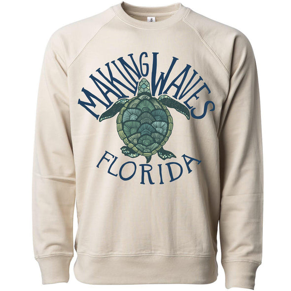 Sea Turtle FL Raglan Sweater-CA LIMITED