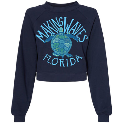 Sea Turtle FL Raglan Sweater-CA LIMITED