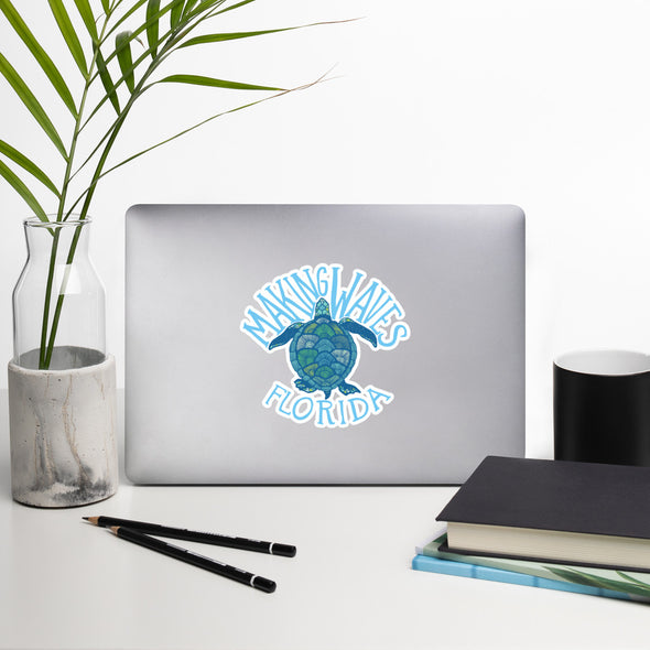 Sea Turtle Florida Decal