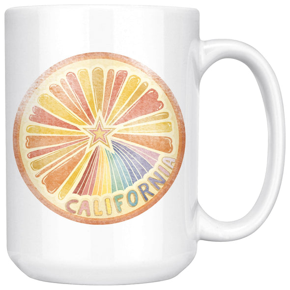 Starburst Orange Mug-CA LIMITED