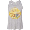 Starburst Orange Youth Flowy Tank-CA LIMITED