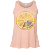 Starburst Orange Youth Flowy Tank-CA LIMITED