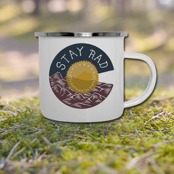 Stay Rad CO Camper Mug-CA LIMITED