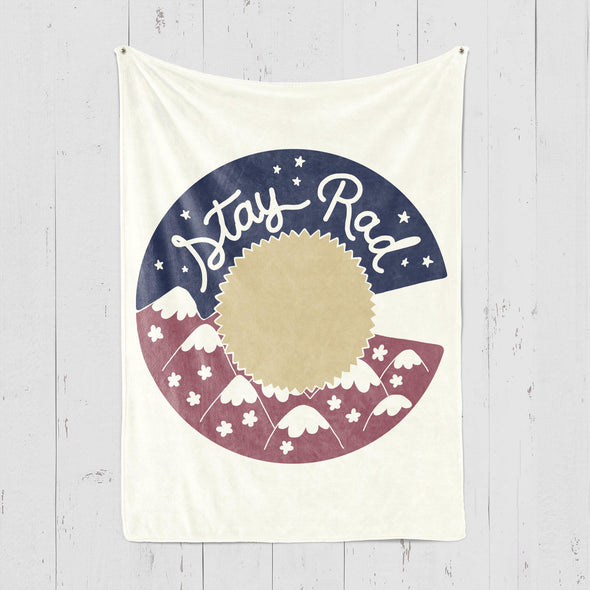 Stay Rad Cute CO Blanket-CA LIMITED