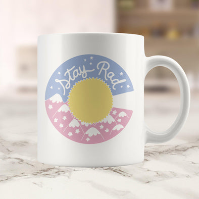 Stay Rad Cute CO Ceramic Mug-CA LIMITED