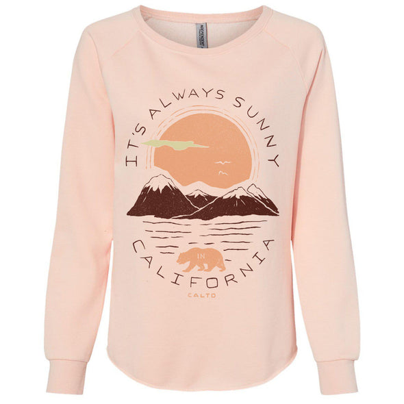 Sunny California Crewneck Sweatshirt-CA LIMITED