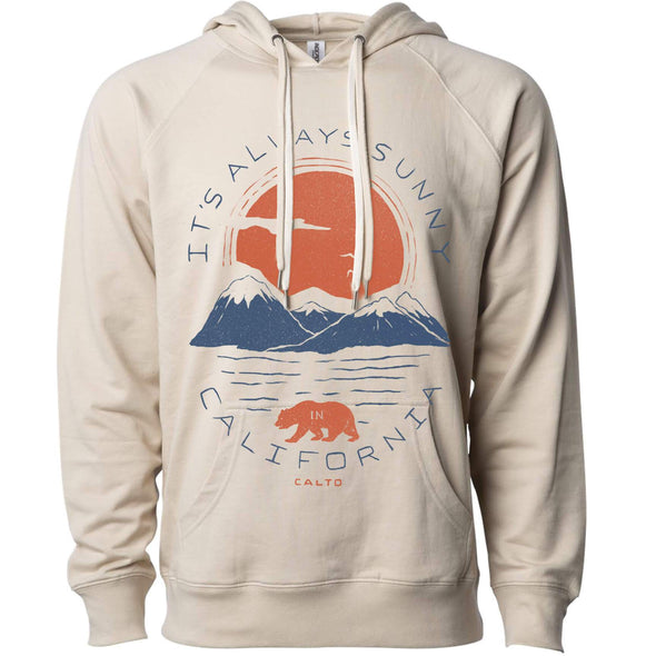 Sunny California Raglan Hoodie-CA LIMITED