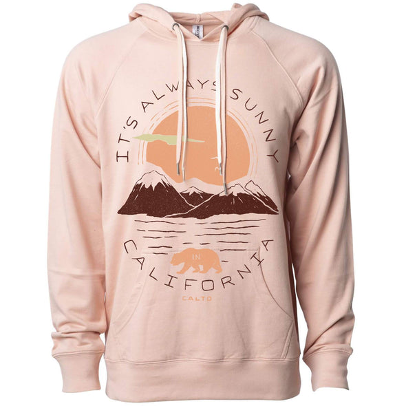 Sunny California Raglan Hoodie-CA LIMITED