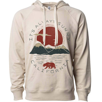 Sunny California Raglan Hoodie-CA LIMITED