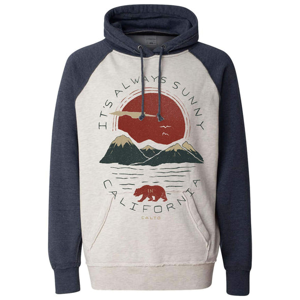 Sunny California Raglan Hoodie-CA LIMITED